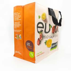 Bolsa de compras de comestibles tejida y no tejida de PP ecológica reutilizable de alta calidad para embalaje de supermercado - Product Image 2