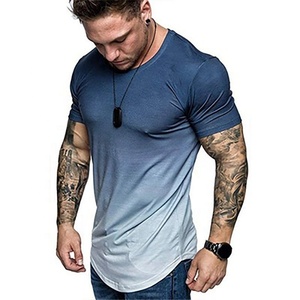Camiseta de Moda con Estampado Completo y Cuello Redondo, Camiseta Vintage con Degradado, Camiseta 3D Personalizada para Hombre - Product Image 3