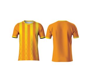 T-shirt de sport athlétique personnalisé en jersey 100 % polyester 210 g, couleur unie, sublimation, écologique, anti-humidité, pour la gym - Product Image 1