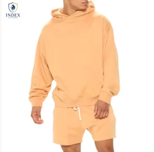 Conjunto de Sudadera con Capucha para Hombre Index Apparel, Color Sólido, Informal, Tejido de Felpa Francesa, para Primavera - Product Image 1