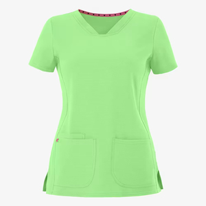 Best Quality Female Scrub Nursing Uniform <b>Sets</b> Medical Scrub Hospital Shirts for <b>Doctors</b> Nurses Made of Spandex Knitted Fabric - Product Image 3