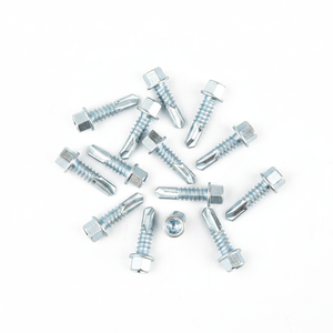 Professional PDC Model 5 Metric/Inch Self-Drilling Carbon Steel Class 8 Screw Washer Head Zinc Hot-Dip Galvanized <b>Deep</b> Thread - Product Image 1