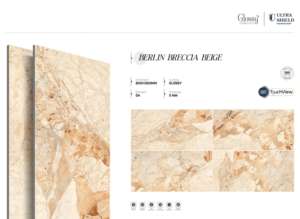 Carreaux de porcelaine brillants de qualité supérieure pour l'exportation, dimensions 800x1600, 1200x1800, 750x1500 mm, grandes dalles pour maison, hôtel, centre commercial, bureau - Product Image 5