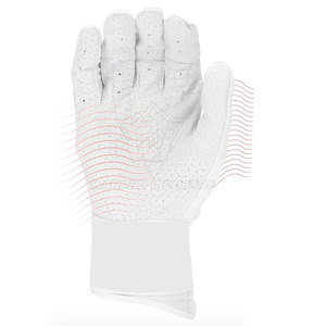 Professional Style Baseball Batting Gloves For Men With Breathable Mesh Back Strong Grip Palm And Flexible Training Support - Product Image 5