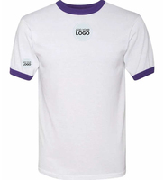 T-shirts unisexes Bella + Canvas en tissu CVC Heather Ringer