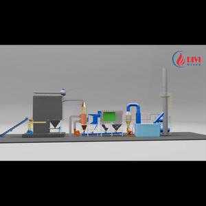 Chaudière à vapeur industrielle à tube d'eau à tambour unique, à haute efficacité, alimentée à la biomasse, type CFB - Product Image 2