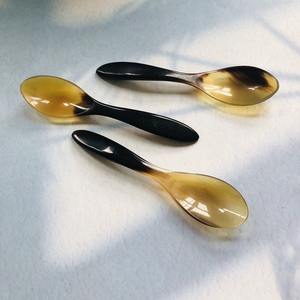 ช้อนน้ำผึ้งทำมือจากเขาควายธรรมชาติสุดหรู สำหรับชา กาแฟ ชุดช้อนสำหรับใช้ในครัว - Product Image 5