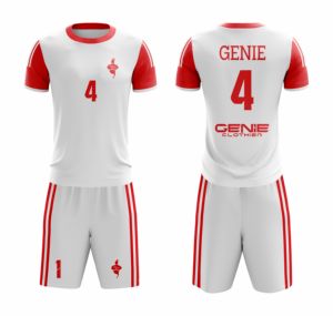 Uniformes de Fútbol Personalizados por Sublimación, 100% Poliéster, Cuello en V, Unisex, para Adultos, Conjuntos Completos al por Mayor, Kits Personalizados para Clubes - Product Image 1