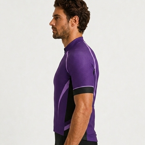 Maillot de Ciclismo Personalizado por Sublimación, Ropa Deportiva con Costuras Resistentes y Tela Flexible para Ciclismo en Equipo - Product Image 3