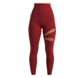 Leggings Deportivos de Malla para Mujer al por Mayor Personalizados, Pantalones de Yoga y Gimnasio de Cintura Alta Elásticos, Proveedor de Ropa Deportiva - Product Image 3