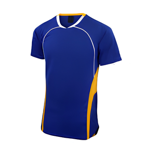 Ropa Deportiva de Manga Corta con Logotipo Personalizado, Marca Privada, OEM, ODM, Etiqueta Blanca, Sin Costuras, 100% Poliéster - Product Image 1