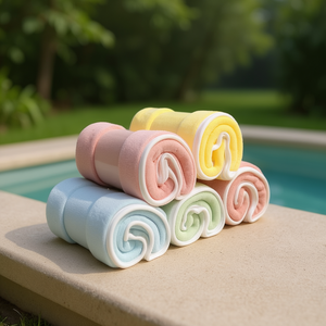 Toalla de Baño Reversible de Microfibra de 380 GSM, 30x60 Pulgadas, Suave, Absorbente y de Secado Rápido para Spa y Bodas - Peso de 500gsm - Product Image 3