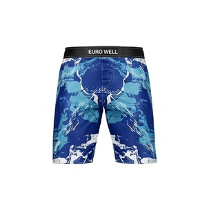 Pro Sublimated Solid Combat Apparel <b>High</b> Performance MMA Shorts Reinforced Stitching Athletic Trunks Grappling Boxing Breathable - Product Image 2