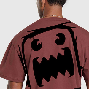 Camisetas Estampadas para Hombre a Precio Económico, Corte Holgado, Manga Corta, 100% Algodón, Logotipo Personalizado, Venta al Por Mayor, Camisetas de Lujo para Hombre - Product Image 3