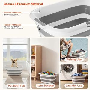 Vasca da Bagno Portatile per la Pulizia e il Lavaggio di Cani e Gatti di Piccola Taglia - Product Image 4