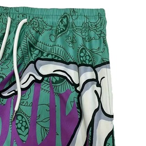 Nouveauté 2026 : Short décontracté uni à sublimation, personnalisable avec logo, idéal pour l'été, style streetwear, respirant, taille élastique, imperméable et coupe-vent. - Product Image 6