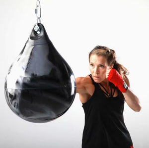 Sac de frappe aquatique en PVC personnalisé avec logo, rempli d'eau, réglable, équipement sportif en gros - Product Image 2