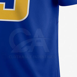 Fournisseur direct d'usine OEM, vêtements de sport, maillot de football américain, design personnalisé, faible MOQ, sur mesure - Product Image 6