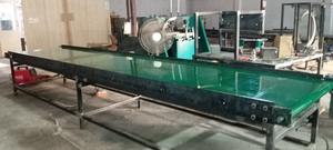 Bande transporteuse industrielle automatique en PVC, caoutchouc, nylon, PU - R V Packaging Machinery Solution Co. 230V Vert - Product Image 2