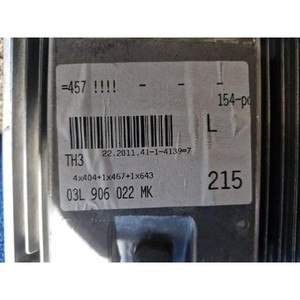 ECUs y Módulos de Computación Usados A4 03L906022MK - Product Image 3