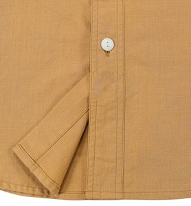 Chemise en jean unie pour homme, manches longues, col rabattu, coupe classique, style décontracté, poches, lavable, manches longues - Product Image 6