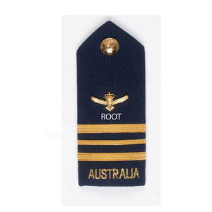 High-quality Embroidered Shoulder Epaulettes <b>Pin</b> Badge Design for Uniforms Offering clear Rank Display Professional Finish - Product Image 5
