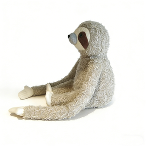 Peluche de Perezoso Personalizado, Peluche de Perezoso de Brazos Largos, Peluche de Perezoso Gris Rizado, Muñeco de Animal de la Selva Tropical - Product Image 4