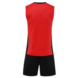 <b>Volleyball</b> Uniform <b>Set</b> Training Teams Sports Wear 100%Polyester Mesh Sleeveless Jersey Short <b>Set</b> Quick Dry Uniform Low MOQ - Product Image 6