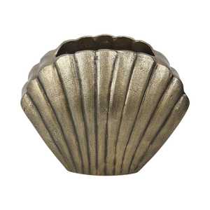 Vase de table en bronze style côtier tendance, pièce décorative faite à la main - Product Image 4