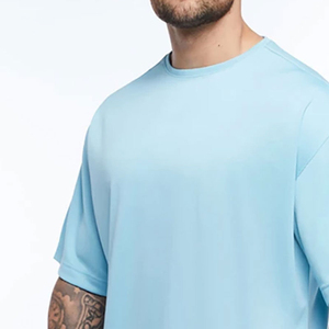 T-shirt surdimensionné à séchage rapide, prix de gros, en stock, sur mesure - Product Image 5