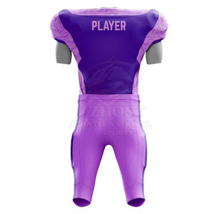 Uniforme américain fabriqué en tissu respirant conçu pour garder les joueurs au frais et au sec pendant les matchs intenses - Product Image 2