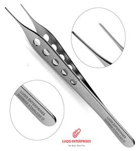 คีมตัดแผลแบบเบโยเน็ต ยี่ห้อ Adson ปลายทังสเตนคาร์ไบด์ คีมผ่าตัดแบบใช้นิ้วโป้ง ทำจากสแตนเลส อุปกรณ์การแพทย์ - Product Image 1