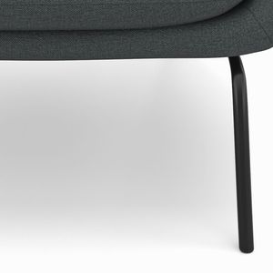 Poltrona Elmont grigio acciaio per soggiorno - Product Image 5