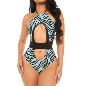 Traje de Baño Deportivo de Una Pieza para Mujer, Secado Rápido, Transpirable, Poliéster/Nailon, Logotipo Personalizado, Servicio OEM, Colores y Tallas Personalizables - Product Image 1