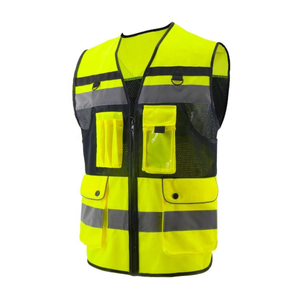 Chaleco de Seguridad Impermeable de Alta Visibilidad para Invierno, Chaleco de Seguridad para la Construcción con Logotipo Personalizado - Product Image 2
