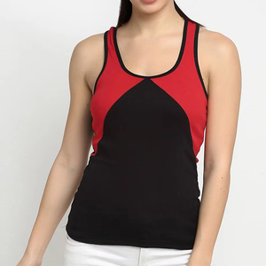 Prix de gros usine – Débardeur femme en maille respirante avec logo personnalisé / Débardeur femme style streetwear, conception OEM personnalisée - Product Image 1