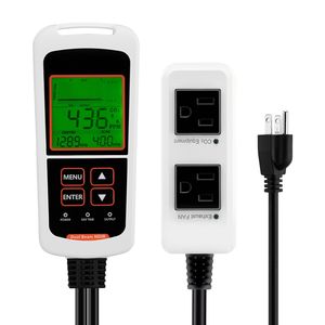 Controllore di monitoraggio del doppio monitor di uscita per il monitoraggio dell'ossido di carbonio con sensore di rilevamento giorno/notte per la qualità dell'aria - Product Image 1