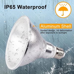 Bombilla LED Par38 Impermeable para Exteriores, 30W=100W, Temporizador, 1800LM, Blanco Cálido+Blanco Frío, RGBW, Foco con Cambio de Color - Product Image 4