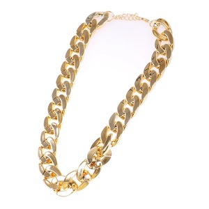 Collar de Cadena Ajustable de Lujo en Oro para Perros y Gatos, Accesorios de Collar Metálico para Mascotas, Collar para Perros y Gatos - Product Image 2