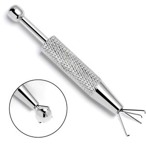 Pinzas de Acero Inoxidable de Cuatro Puntas para Recoger Gemas, Marca GH, 100g, para Suministros de Joyería - Product Image 1