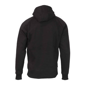 Sudadera con Capucha de Forro Polar para Hombre, Negra, de Invierno, Talla Grande, con Logotipo Bordado, Venta al Por Mayor - Product Image 3