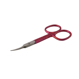 Ciseaux à cuticules Tegra Surgical en acier inoxydable de haute qualité pour droitiers, pousse-cuticules, pince à cuticules, coupe-cuticules arc-en-ciel, manucure - Product Image 2