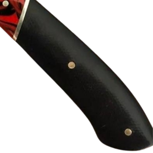 Couteaux de cuisine faits main sur mesure avec un motif unique en acier multicouche, une lame tranchante et une manche en bois pour la cuisine quotidienne et la préparation des aliments - Product Image 5