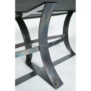 Table à manger ronde de luxe de designer, plateau en marbre, structure en acier inoxydable, fournisseur Zahid Exports, fabrication artisanale, style moderne pour salon - Product Image 4