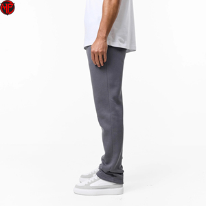Pantalones Deportivos Grises para Hombre, Pantalones Casuales de Pierna Recta para Uso Diario, Ropa Masculina, Pantalones Deportivos para Gimnasio - Product Image 2