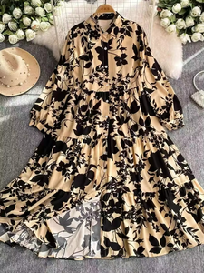 Vêtements élégants pour femmes en gros, robes décontractées d'été pour femmes, robes imprimées, vêtements pour femmes de style hawaïen - Product Image 6