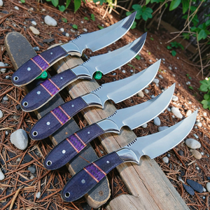 Cuchillo Táctico de Acero Inoxidable Forjado de Alta Calidad, Cuchillo de Hoja Fija para Campismo y Caza al Aire Libre, Servicio OEM con Logotipo Personalizado - Product Image 6