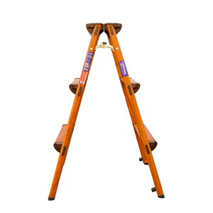 VAL Double-Sided Aluminum 2*3 Telescopic <b>Step</b> Ladder NVLD-04 150kg Load Capacity 75cm Open Height Modern Design <b>Foldable</b> Easy 1 - Product Image 6