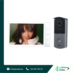 Sudex DC05 Smart Tuya App Video Doorbell System 1080P WiFi WDR <b>Camera</b> PIR Motion Detection Waterproof Wired Intercom Villa - Product Image 1
