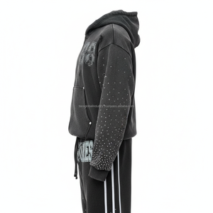 Men Streetwear <b>Tracksuit</b> Oversized Embroidery Custom OEM Wholesale - Product Image 6